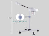 2 in 1 Facial Steamer with 3X Magnifying Lamp, Esthetician Steamer Professional Aromatherapy 13485152