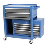 ZNTS Rolling Tool Chest with Wheels 8 Drawers, Assembled Tool Cabinet Combo with Drawers, Detachable 12310463