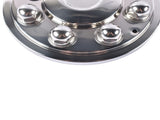 Stainless Steel Dual Wheel Simulator Covers Fit for 2003-2018 Replacement for Dodge Replacement for 35433719