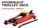 Floor Jack, 2 Ton Low Profile Floor Jack, Heav yDuty Steel Racing Floor Jack with Single Piston W1239115446