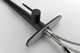 Kitchen Faucet with Pull Down Sprayer , High Arc Single Handle Kitchen Sink Faucet with Deck Plate, W92851732