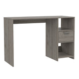Omma Computer Desk, One Drawer, Two Shelves B070P188826