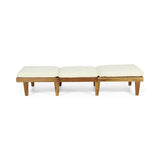 ARIANA KD WOOD CHAISE LOUNGE W/ CUSHION 57523.00