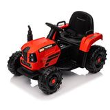 ZNTS Ride on Tractor with Trailer,24V 400W Powered Electric Tractor Toy w/Remote Control,electric car for W1578P194696