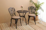 Best seller Products 3-Piece Outdoor Rust-Resistant Cast Aluminum Patio Bistro Set with cushion W640P250974