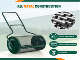 24-Inch Metal Mesh Compost with 2.7 Cu.ft Large Capacity, Heavy-Duty Rustproof Lawn 78341975