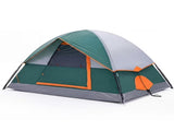 4 Person Waterproof Camping Tent with Rainfly, Easy Setup Dome Tent with Mesh Windows & Skylights, 32540810
