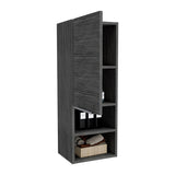 Miami Single Door Pantry, Four Shelves B128P148743