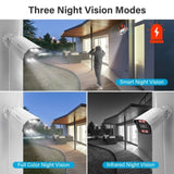 ZNTS Jennov 5MP Wireless Security Camera System Outdoor IP66 IR WIFI Camera 1TB NVR 27431981