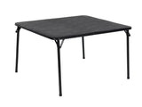 31.5" Folding Card Table, Portable Table for Dining, Camping, or Game Night, Black 51136172