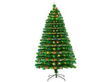 7.5FT Fiber Optic Christmas Tree with 260 LED Lamps & 260 Branches 19502533