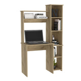 Nashville Writing Desk, Six Shelves B128P148942