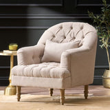 ANATASIA TUFTED CHAIR 54910.00BEI