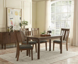60" Rectangular Dining Table for 6 Person, Retro Kitchen Table,en Dinner Room Table with Solid W1801P181983