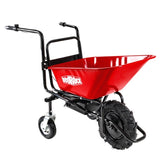 wheelbarrow electric Professional specs - this wheelbarrow uses an electric 24v 500w Brushless motor N727P171068R