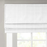 Basketweave Room Darkening Cordless Roman Shade B03598275