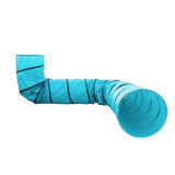 ZNTS 18' Agility Training Tunnel Pet Dog Play Outdoor Obedience Exercise Equipment Blue 30485296