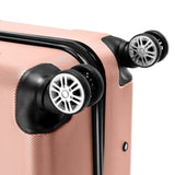 3-in-1 Portable ABS Trolley Case 20" / 24" / 28" Rose Gold 46968100