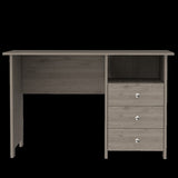 Bianco Writing Computer Desk, Three Drawers, One Shelf B200P188822