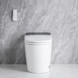 ZNTS Elongated Smart Toilet with Elongated Heated Bidet Seat, Intelligent Toilet with Bidet Built-in, W2826P199068