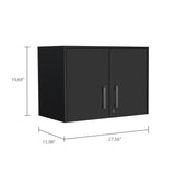 Storage Cabinet - Wall Cabinet, Three Interior Shelves, Double Door B070P188810