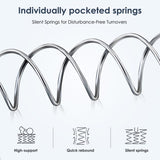 Queen Size Mattress,12 Inch Hybrid Mattress, Individually Pocketed Innerspring, Medium FirmQueen W2889P310461