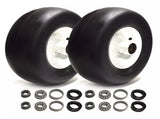 2 Pack Front Solid Tire Assembly No Flat 13x5x6 For Exmark Lazer Z AS HP Series 93837431