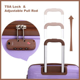 5-Piece Set ,PP Hardshell Carry on Luggage Set with TSA W284P210218