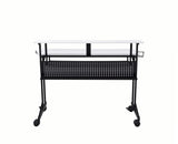 Suitor White & Black Finish Music Recording Studio Desk B2726P297802