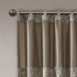 Jacquard Curtain Panel Pair B035100442