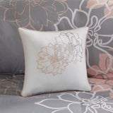 Full/Queen 6 Piece Printed Duvet Cover Set B03597324