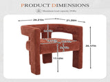 UNITED WE WIN Contemporary Designed Fabric Upholstered Accent/Dining Chair /Barrel Side Chairs 50888958