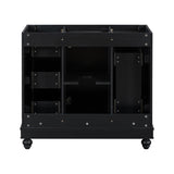 36" Black Bathroom vanity N729P179571B