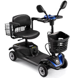 4 Wheel Electric Mobility with Lights, Powered Electric Mobility Scooter, Basket, Extended 74723603