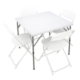 34" Blow Molding Foldable Square Table 71548541