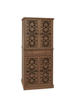 4 Door Cabinet with 1 Drawer, with 4 Adjustable Inner Shelves, Storage Cabinet W688P179032