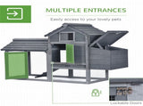 Wooden Chicken Coop 07092827