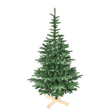 Artificial 6ft Green LED-lit Christmas Tree with 611PE/PVC Mixed Branch Tips,Hinged Premium & 05319362