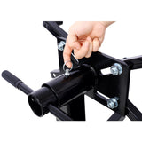 ZNTS Folding Engine Stand 2000 LBS Capacity Motor Hoist 360 Degree Adjustable Mounting Head Dolly Mover 99540283