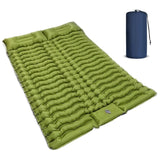 Double Air Mattress with Pillow, Built-in Foot Pump, 4-inch Camping Air Mattress, for Backpacking, 25351933