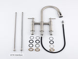 Pull Down Double Handle Kitchen Faucet 98917656