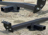 Black Steel Trailer Hitch 2 Hitch Receiver Compatible With 2016 - 2023 Toyota Tacoma W3611P453299