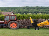 6'' Inch 420cc 15hp Pull Start Gas Powered 4-Wheels Wood Chipper Shredder Mulcher with Towbar/Stop W2089P218632