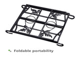 Folding Log Storage Rack, Log Holder Firewood Racks,Black 47640468