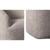 Upholstered 360 Degree Swivel Chair B035118603