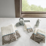 6 Piece Jacquard Towel Set B03598756