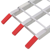 7.5FT Aluminum Loading Ramps, 1500 Lbs Capacity per pair, With safety straps, Motorcycle Ramp, ATV W465P144506