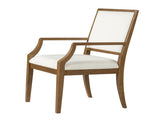 Indoor Upholstered Arm Dining Chairs With Rubber Wood,WalnutBeige N768P489281W