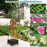81 inch garden bed with trellis 48346557