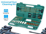 Universal Gun Cleaning Kit Gun Cleaning Brushes Mops Muff Guard w/ Carrying Case For Rifles Pistols 70520443